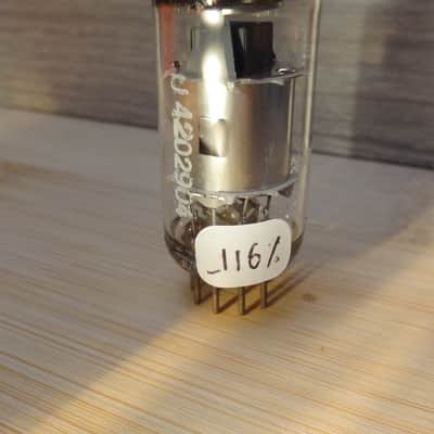 Rare NOS 1972 TELEFUNKEN ef86 silver MEDICAL grade SUPER STRONG tube preamp limiter tube mic U67 image 6