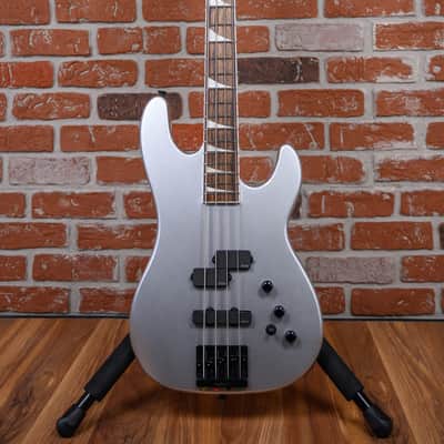 Jackson X Series David Ellefson 30th Anniversary Concert Bass CBX IV Quicksilver 2025 w/Hardshell Case image 4