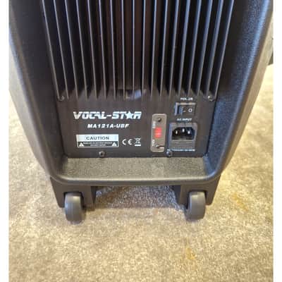 Vocal-Star 1000w PA System - PA Speakers - Pair - Black - Excellent w/ Original Box image 4