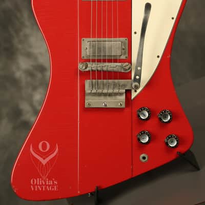 1965 Gibson reverse Firebird III w/non-reverse headstock original CARDINAL RED!! image 1