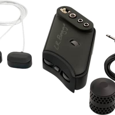 LR Baggs HiFi Duet Acoustic Guitar Pickup/Preamp System, Black image 10
