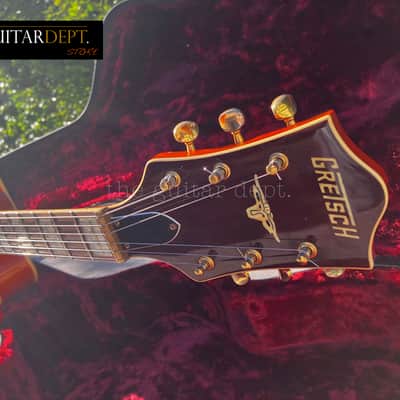 ✮BEAUTIFUL✮2007 Gretsch G-6120 DSV✮DYNASONICS✮BIGSBY✮Orange Stain✮ 7.0 LBS!✮OHSC image 24