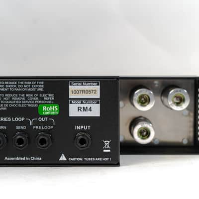 Randall RM4 4-Slot Modular Tube Preamp (MTS) with Original Box image 7