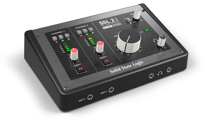 Solid State Logic SSL2-MKII 32-Bit 192kHz 2x2 USB-C Audio Interface image 1