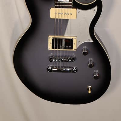 Reverend Sensei H90 Periwinkle Burst Set-Neck Electric Guitar with Two Tone Teardrop Case used image 5