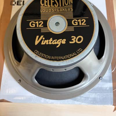 Celestion T3903A 12" Classic Series Vintage 30 60W 8 Ohm Speaker 2010s - Black image 1
