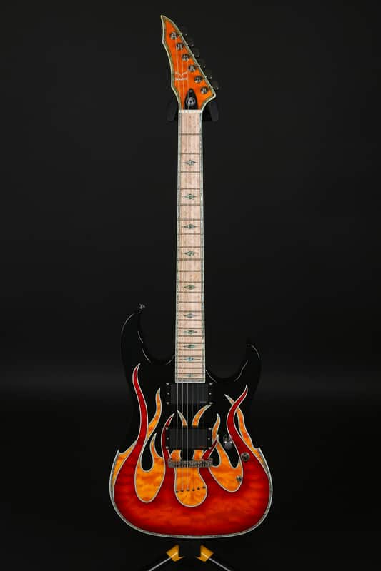 Kraken Hero Supreme KA Flame High-End Electric Guitar Unique