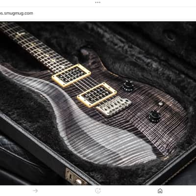 PRS Custom 24 1989 - Grey / black flame top image 2