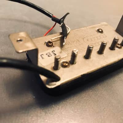 Wound by Maricella Juarez! Vintage Seymour Duncan SH-4 JB Humbucker Black image 7