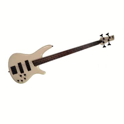 Ibanez SR250 Sound Gear Series Electric Bass Guitar w/ HSC – Used - Pearl White image 1