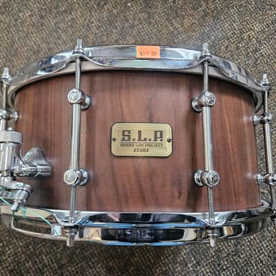 Tama SLP G-Walnut 6.5x 14 Matte Walnut Finish image 1