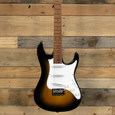 Ibanez Andy Timmons Signature ATZ100 Electric Guitar Sunburst Flat w/ Case image 4