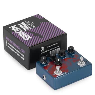Caline DCP-11 Andes Boost & Overdrive Pedal Dual Effect Pedal,price include the import duty for US buyer image 5