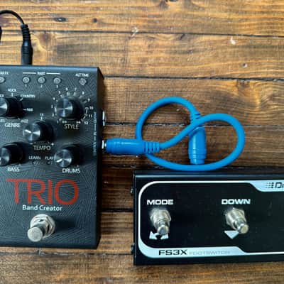DigiTech TRIO Band Creator with FS3X 3-Button Footswitch image 1
