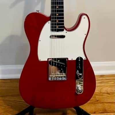 Fender American Vintage II '63 Telecaster 2022 - Present - Crimson Red Transparent image 1