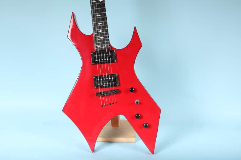 B.C. Rich Neck Through Series Warlock Electric Guitar - Blood Red NT image 1