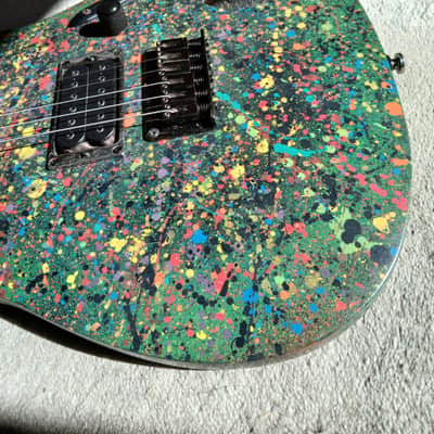 Ibanez S521 MOL - Dimarzio Evolution / Ibanez V7 - Custom painted image 12