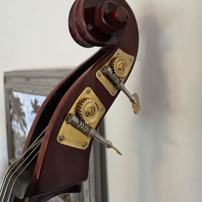 Gollihur Estle Louis LIV (54) double bass - Hand Carved Model 2000-current - Spruce top, Maple back & sides image 4