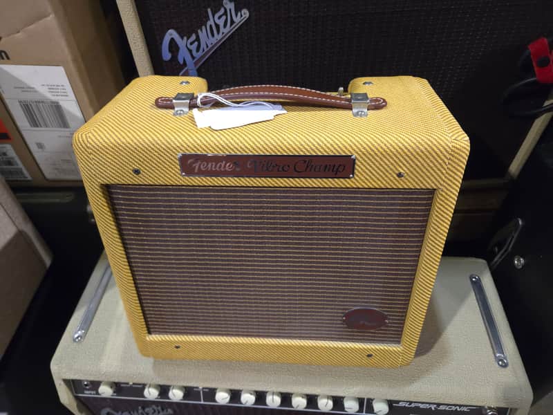 Fender EC Vibro-Champ Eric Clapton Signature 5-Watt 1x8" Guitar Combo 2012 - 2015 - Tweed - Local Pickup Only image 1