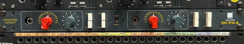 Chandler Limited TG2 - 2-Channel Mic Preamp - ABBEY ROAD SPECIAL EDITTION - WITH PSU image 1