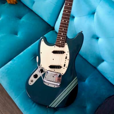 Fender Mustang 1969 - Left Handed Competition Burgundy image 13