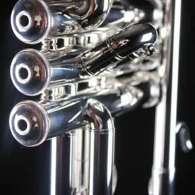 Bach Stradivarius 180S37 Professional Bb Trumpet (Silver Plated) image 5