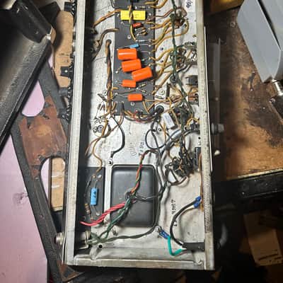 1965 Fender Bassman 2x12 Combo image 4