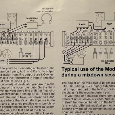 TEAC Model 2 - 1970s mixer - like new face plate and operation manual included see pics image 18