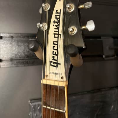 Greco RG550 Black Lawsuit Rickenbacker 480 Copy 1977 Matsumoku Japan image 2