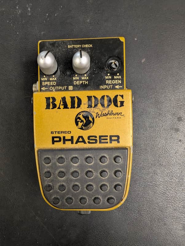 Washburn Bad Dog Stereo Phaser Effect Pedal image 1