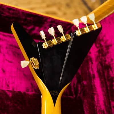 Roger Giffin built 1994 Gibson Custom Shop Korina Explorer 7 string 36 fret image 11