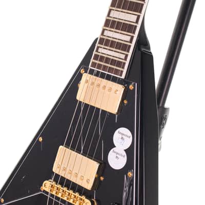 Jackson X Series Scott Ian Signature King V KVXT with Laurel Fretboard 2019 - Present - Gloss Black  3172gr image 6