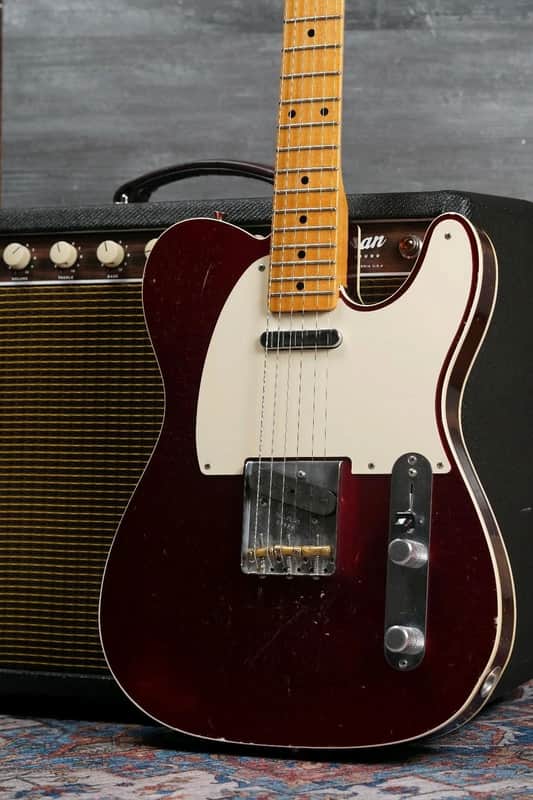 Fender Custom Shop 50's (Nocaster) Handwired Candy apple red (DB) image 1