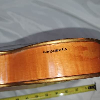 Folk Art Unusual Rare Samuel Eastman Viola 14" image 5