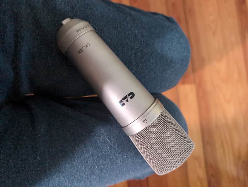 CAD GXL2200 Cardioid Condenser Mic 2010s - Silver image 1