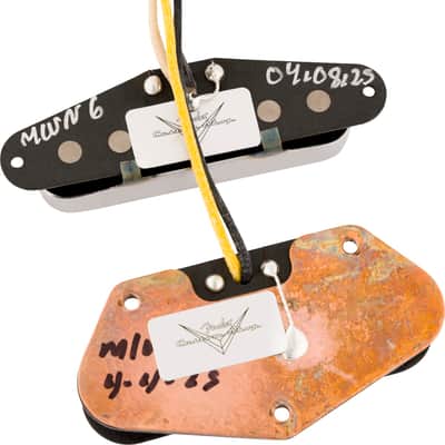 FENDER - Custom Shop 55/56 Whiteguard Telecaster Pickups  Set of 2 - 0992165000 image 2