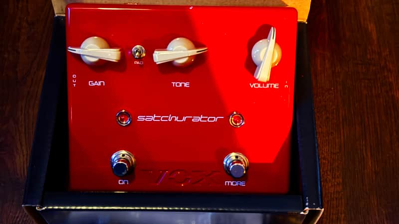 VOX JS-DS satchurator ディストーション Vox Satchurator Joe Satriani Signature Distortion Pedal | Reverb