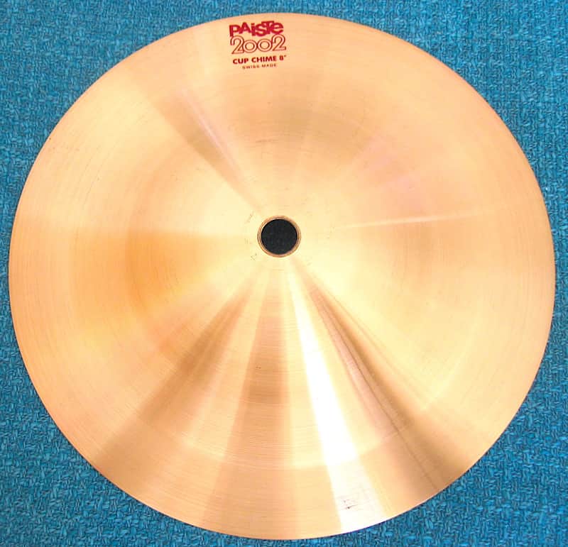 8" Paiste #1 2002 Cup Chime Cymbal image 1