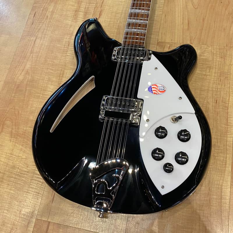 Rickenbacker 360/12 12-string Electric Guitar JetGlo image 1