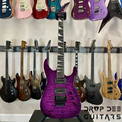 Jackson Custom Shop Dinky FR Electric Guitar w/ Case-Purple Burst image 2