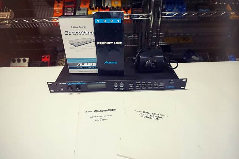 Alesis QuadraVerb 20k Bandwidth Simultaneous Digital Effects Processor +Extras image 1