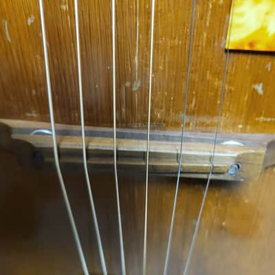 Vintage RARE 1943 Silvertone Model 710 Sunburst Archtop Neck Reset Pro Setup Hard Shell Case image 4