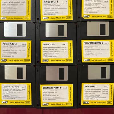 Yamaha PSR-340 floppy disc - styles - sounds image 6