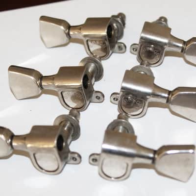 Vintage 1976 Gibson Les Paul Nickel Gibson Embossed Logo Tuners 1970's ES SG L6 image 4