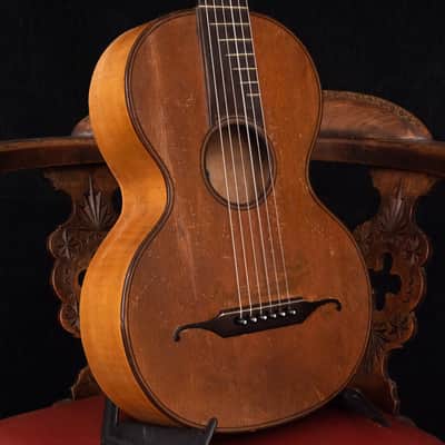 Original 19th Century Romantic Terz Guitar image 20
