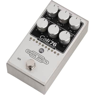 Origin Effects Cali76 V2 FET Compressor Pedal, Original Silver image 7