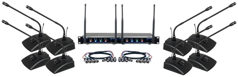 VocoPro Wireless Microphone System (Digital-Conference -8) image 1