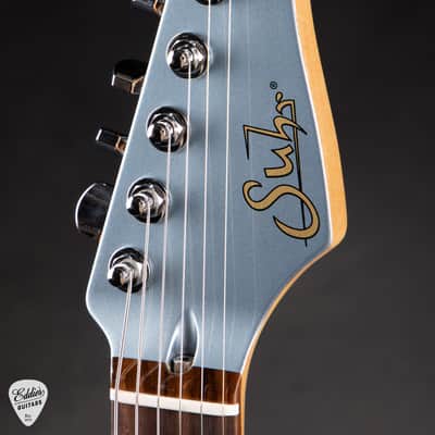 2024 - Suhr Eddie's Guitars Exclusive Roasted Classic T Antique - Ice Blue Metallic image 7