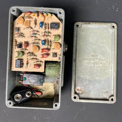 Vintage MXR Noise Gate Line Driver MX-106 Guitar Effects Pedal Gray Block Logo image 6