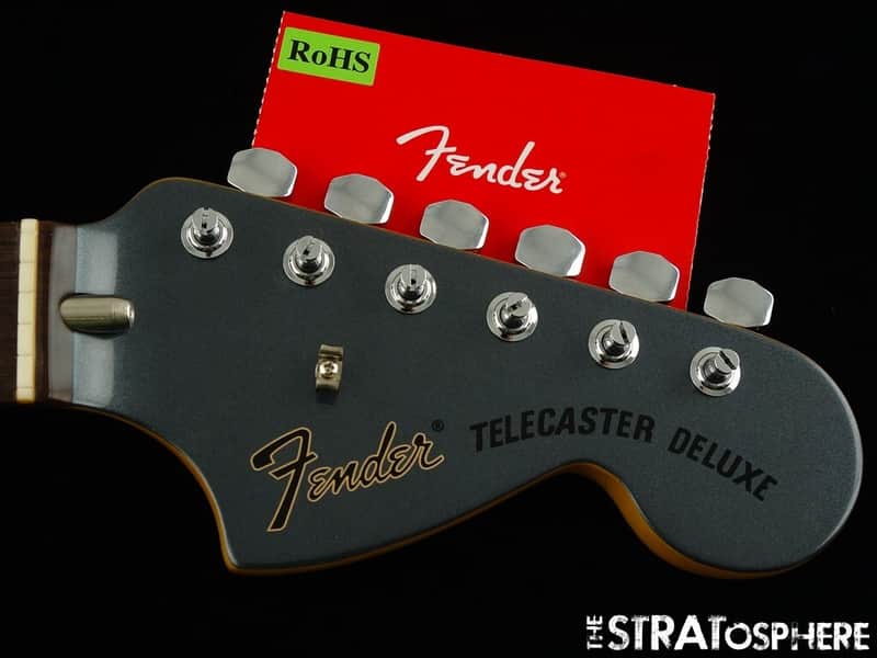 USA Fender Chris Shiflett Cleaver Tele Deluxe NECK & TUNERS Rosewood image 1